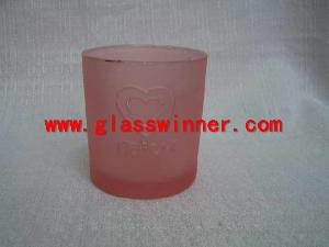 Pink Cut Glass