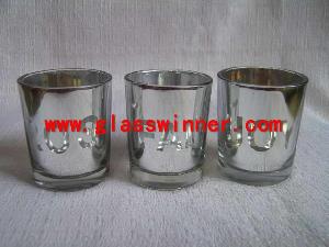 Silver Glass Cup 1