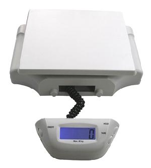 Platform Kitchen Scales With Movable Lcd Display Indicator Cable Remote Display, Backlight25kg / 5g