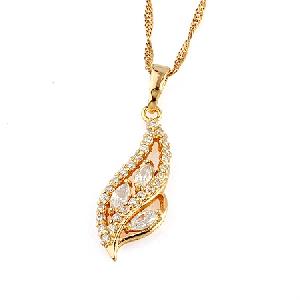 Sell 18k Gold Plating Brass Cubic Zirconia Pendant, Fashion Cz Jewelry Earring, Silver Jewelry