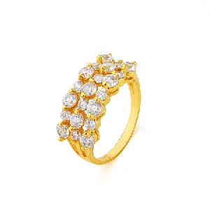 Sell 18k Gold Plating Brass Cubic Zirconia Ring, Bracelet, Rhinestone Earring, Cz Jewelry