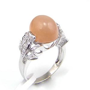 Sell Sterling Silver Natural Moonstone Ring, Tourmaline Ring, Earring, Olivine / Prehnite Bracelet