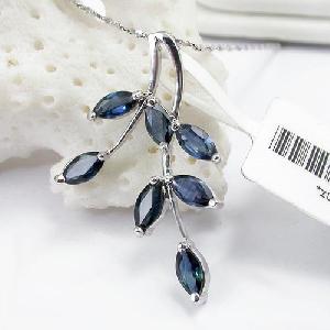 sterling silver sapphire pendant amethyst bracelet olivine ring ear