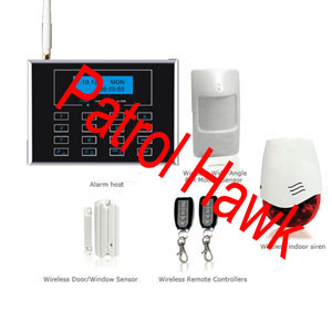 Home Security System Integrated Gsm Network