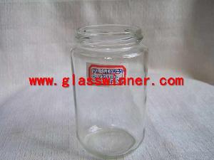 Biscuit Glass Jar