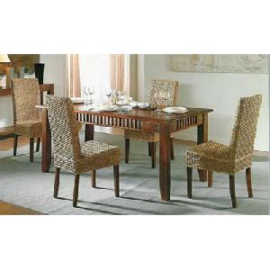 Ar Set-052 Solo Dining Set Woven Rattan Furniture