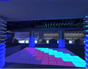 Club Staging, Dance At Arena, Building Led Dance Floor, Staging For Dancing, Arena Mosaic