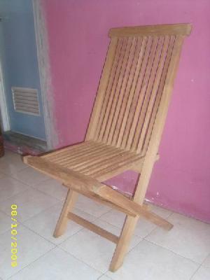 Teak Standard Jepara Bali Folding Chair Famous Chair Teka Outdoor Indoor Garden Furniture