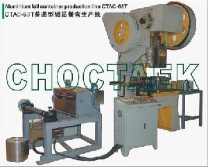 Aluminum Foil Container Making Machine Ctac-63t