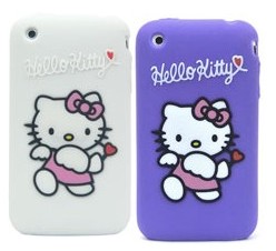 Hello Kitty Silicone Case Skin Cover For Apple Iphone 3gs Iphone 3g