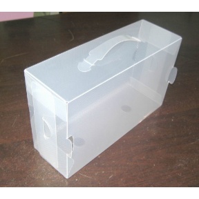 Sell Clear Palstic Empty Shoe Storage Container Box