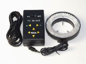 144 Led Lighting-direction-adjustable Microscope Ring Light With Adapter