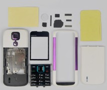 Complete Set Housing Faceplate Cover For Nokia 5000 Violet