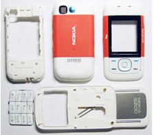 Set Housing Faceplate Cover For Nokia 5200 Red
