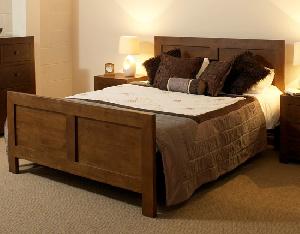 tampica java bed queen king teak mahogany wooden indoor furniture knock