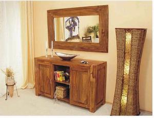 Bali Cabinet Dresser With Mirror Teak Mahogany Wooden Indoor Furniture Java Indonesia