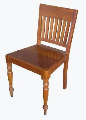 Java Simple Dining Chair Teak Mahogany Wooden Indoor Furniture Java Indonesia