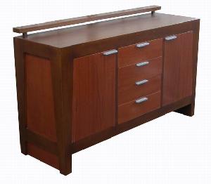 Mahogany Kiln Dry Modern Dresser Teak Wooden Indoor Furniture Java Indonesia