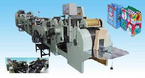 Sheet Feeding Square Bottom Paper Bag Making Machine Equipment