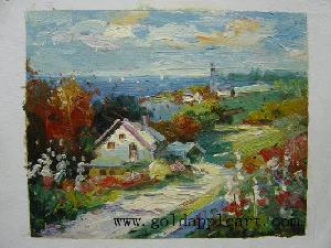 handmade oil paintings landscape