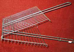 stainless steel grill grid basket