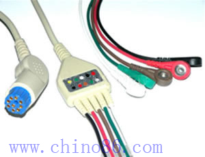 Artema Sw One Piece Five Lead Ecg Cable And Leadwire