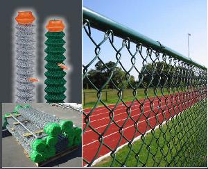 Chain Link Fence Pvc-coated Or Galvanized