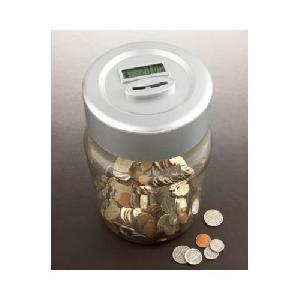 Digital Coin Counting Money Jar