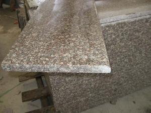 Steps And Risers, Stone Staris With Half Bullnose