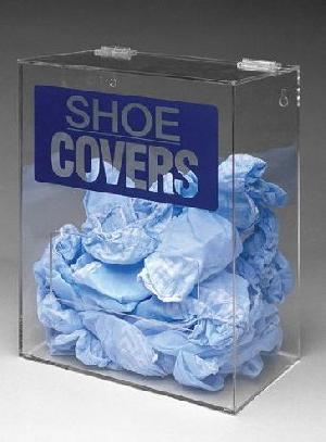 Acrylic Shoe Cover Dispenser