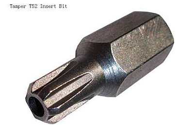 Torx T52 Screw Bit