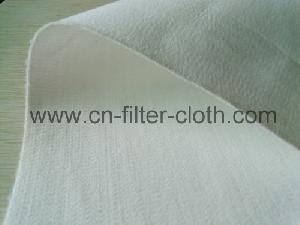 pet needle punched felt filter surface singed treatment