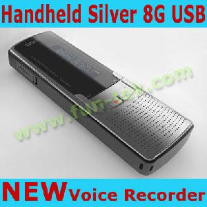 Handheld Lcd Digital Voice Recorder Audio / Voice Recorder Stereo Dvr Vor Dictaphone Mp3 Am Fm Mp3