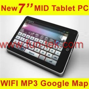 New 7inch Touch Screen Google Andriod 2.1 Mid Wifi Mp3 2g 16g 800mhz Tablet Pc