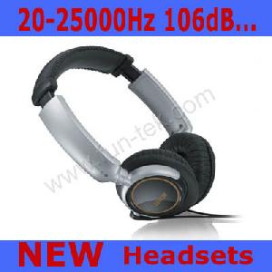 New Stereo Headphone Headset Earphone Microphone Oem / Odm Mic Ep-2702s 106db For Pc Laptop Msn Skyp