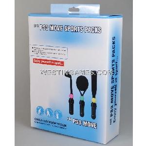 6 In 1 Sports Packs For Sony Ps3 Move