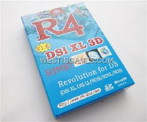 R4i Ndsi Ll 3d Support V1.4.1 With Blue Packing For Nds / Ds Lite / Dsi / Dsi Xl