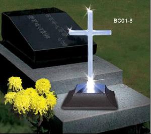 Fashionable Led Crossed Cemetery Lamp