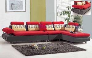 Modern Fabric Corner Sofa, Home Sectional Leisure Seat, Living Room Furniture