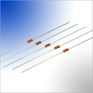 axial leaded glass encapsulated ntc thermistor temperature sensing