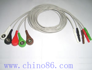 Din Five Lead Ecg Leadwire