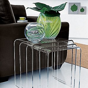 Acrylic End Table Sets