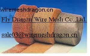 knitted mesh filter wire