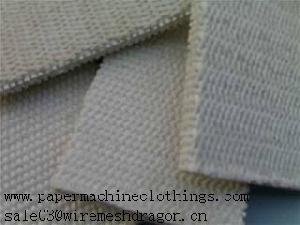 Woven Corrugator Belt, Solid Woven Polyester, Cotton Belt