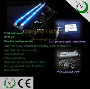 Ip68 Waterproof Led Aquarium Lighting 2pcs 18w