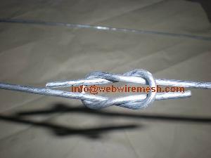 galvanized round link bale ties