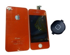 rose iphone 4 kits front lcd digitizer screen panel home button