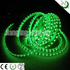 5m Green Smd 5050 Waterproof Epoxy Glue Flexible Led Strip Lamp / Strip Light