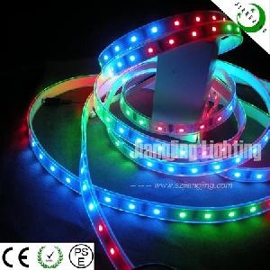 5v digital dmx magic flash dream rgb led ribbon light ic