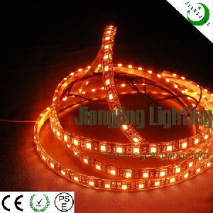 Ce, Rohs Approved Waterproof 5050 Yellow Led Strip Light